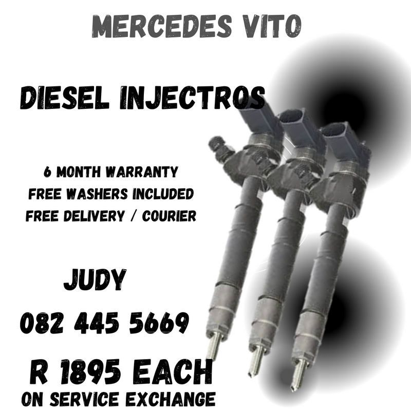 Mercedes Vito Diesel Injectors for sale on service exchange or to reocn