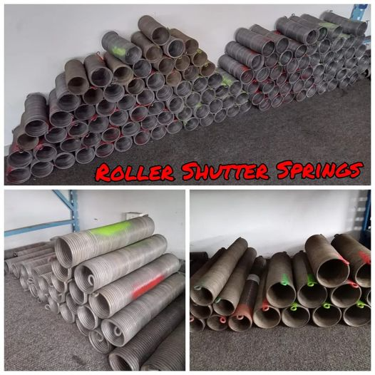 Roller shutter springs