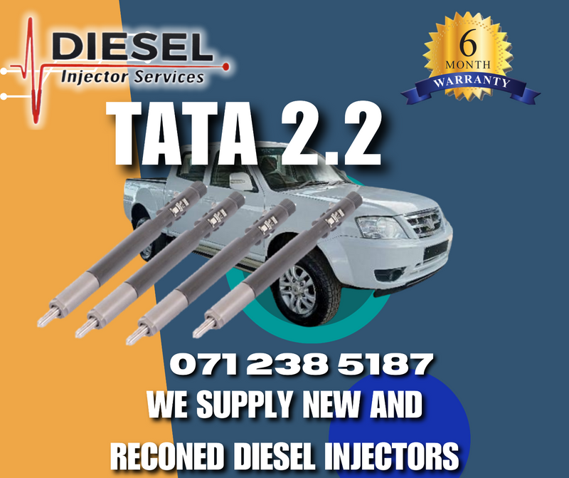 TATA 2.2 DIESEL INJECTORS FOR SALE OR RECON