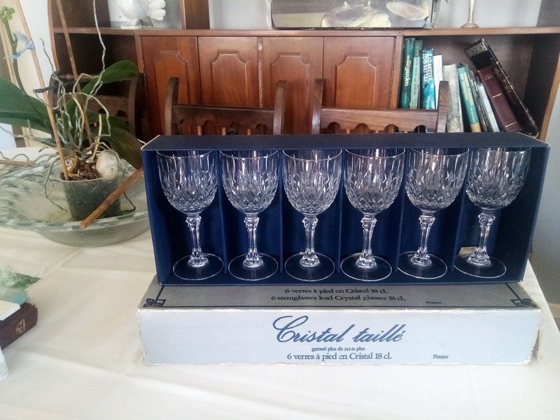 Crystal glasses