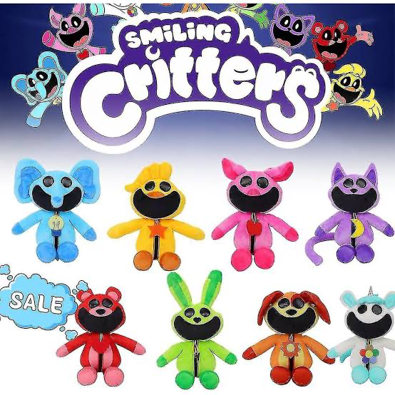 30cm Smiling Critter Plush Toys