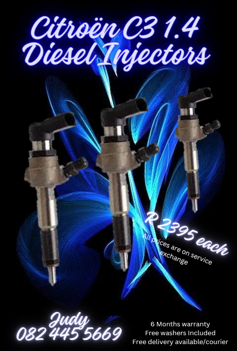 Citroen C3 1.4 HDI Diesel Injectors for sale