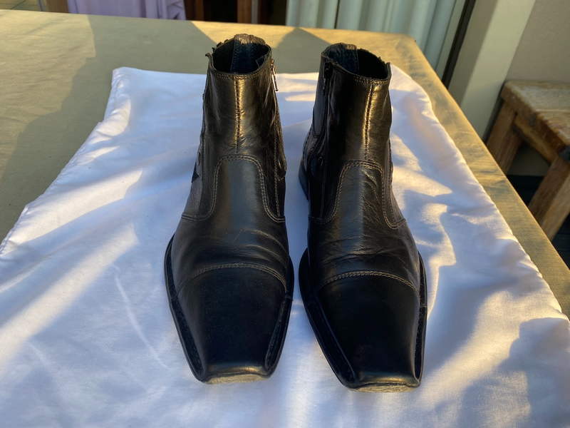 Mens leather boots San Marina