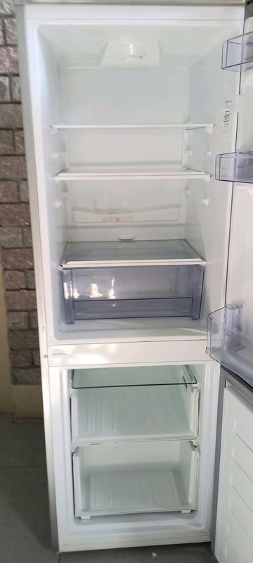 Silver Defy fridge freezer