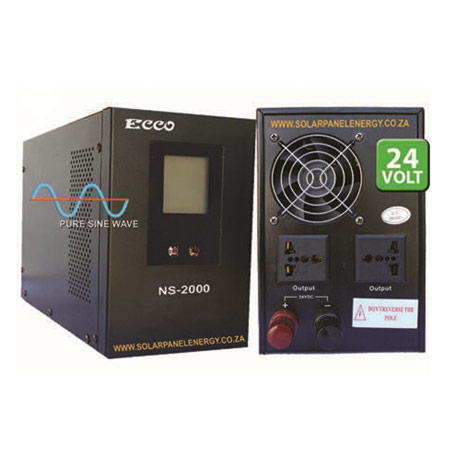 NS2000   Ecco 2000W 12V Pure Sine Wave Solar Ready Inverter/UPS BUILT IN 400W SOLAR   REGULATOR