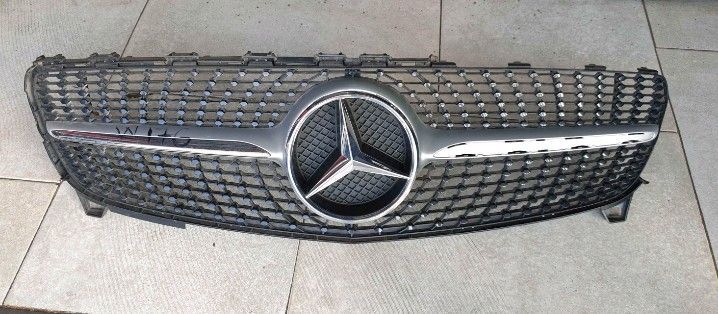 Mercedes benz w176 diamond ⚫ grilles mercedes benz w176 diamond grille