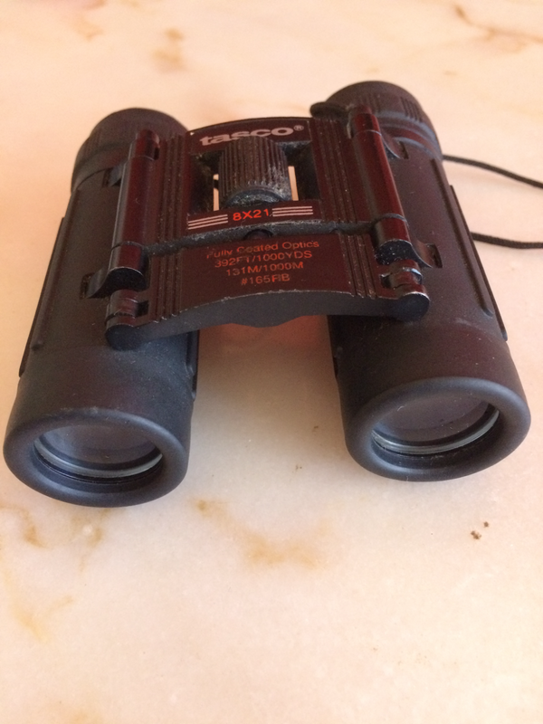 Tasco pocket &amp; Kings collapsible opera binoculars - vintage - VGC