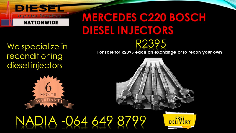 Mercedes C220 Bosch diesel injectors for sale on exchange