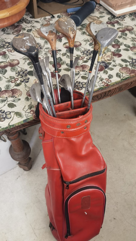 Vintage Golfing kit R1500