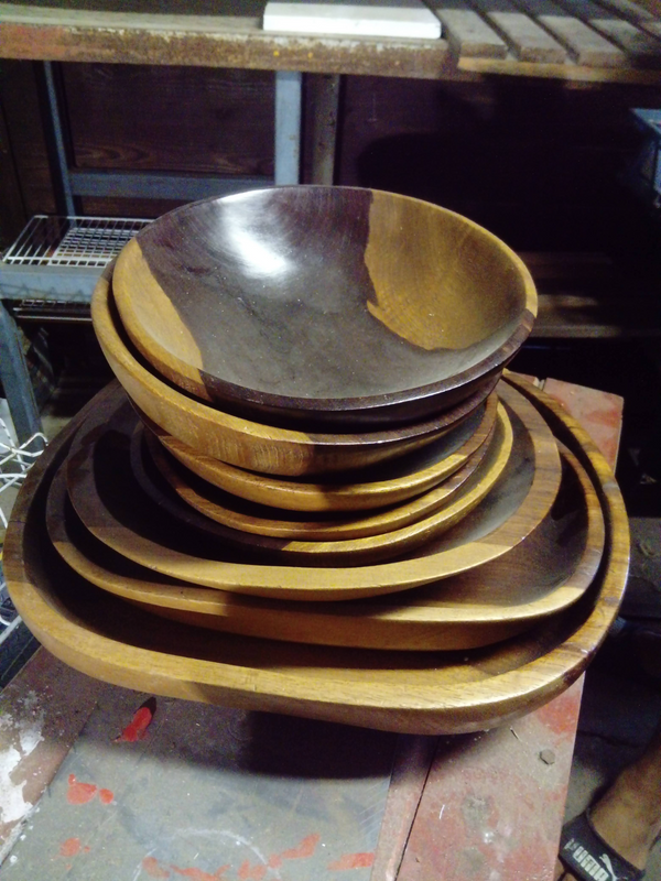 Salad Chip Bowls R 1800 from Namibia.Uitenhage