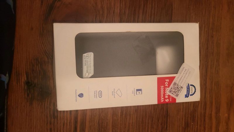 Samsung Note9 charging powerbank cover 5000mah