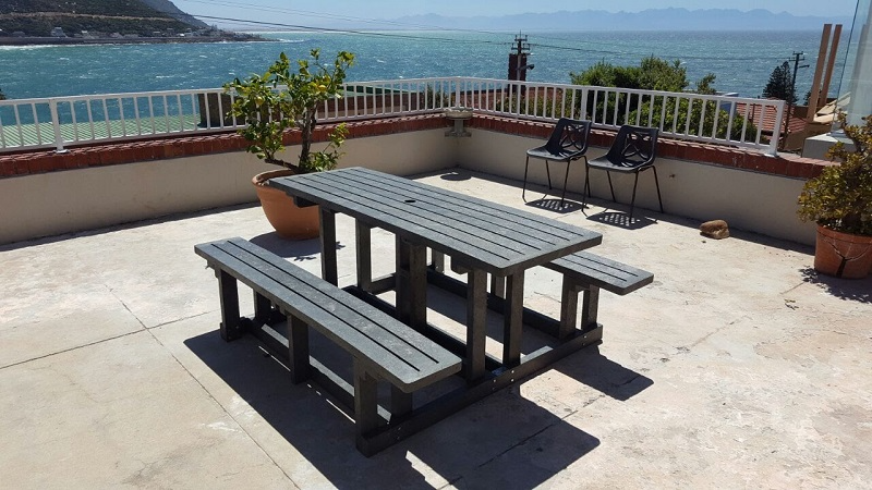 Eco plastic outdoor picnic bench sets, park, school benches and all other related recycled products.