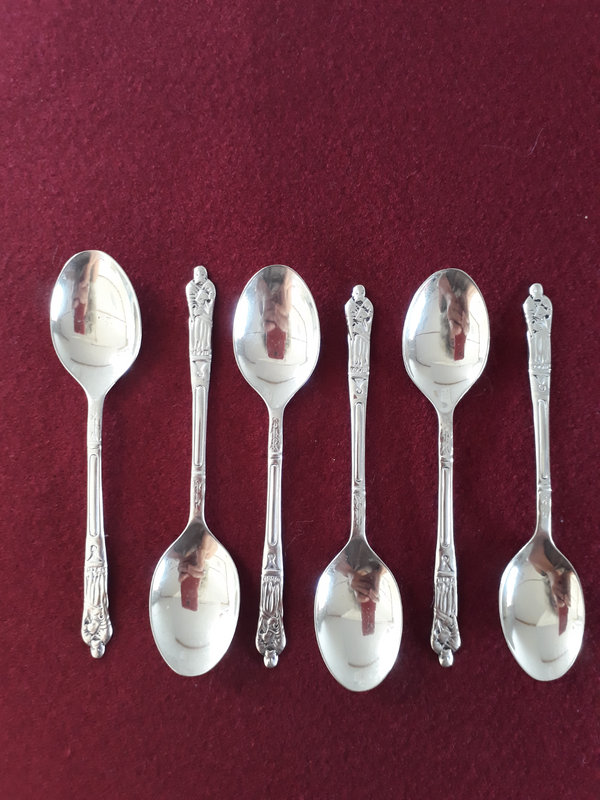 Silver-plated Apostle Teaspoons