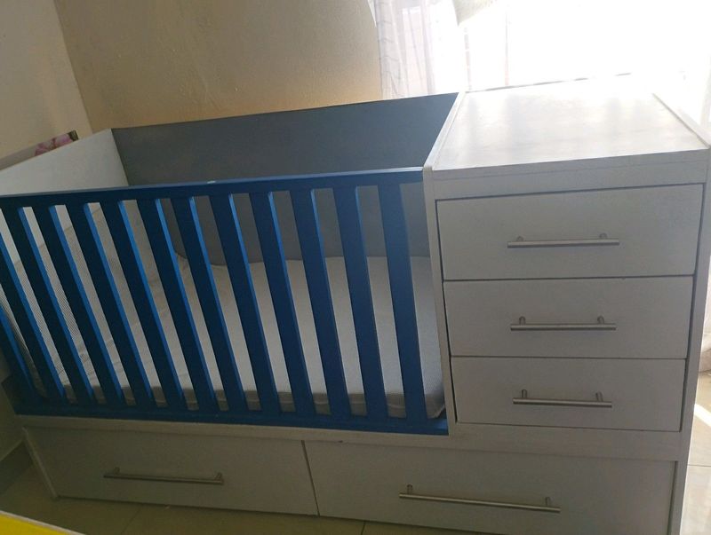Baby Cot with mattress