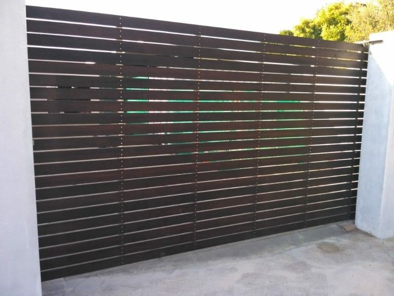 Wooden Sliding Driveway Gates - And All Other Fabrication needs