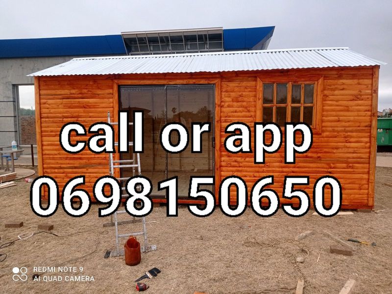 3m by 6mt cabin wood for sale