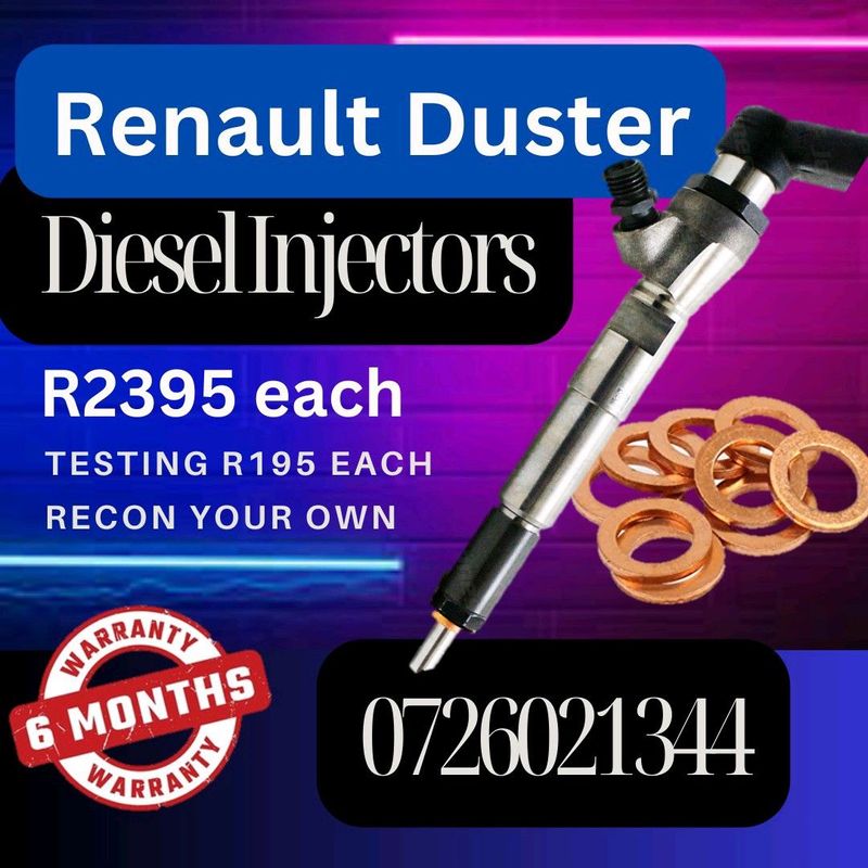 Renault Duster Diesel Injectors for sale