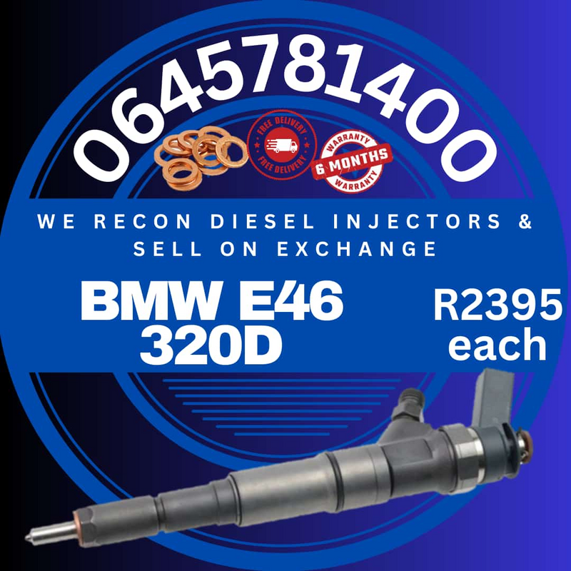 BMW E46 320d diesel injectors for sale