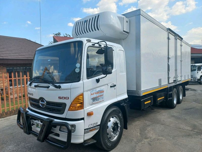 Price Dropped&gt;&gt;&gt;2016 Hino 500 1726 16Ton Fridge Body &amp; Transfridge