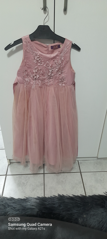 Girls Party Dress &#43; Shoes