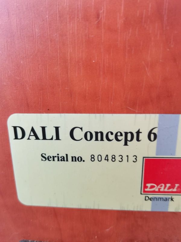 Dali concepts six speakers . selling for 5k negotiable.