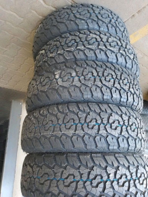 A set of brand new  5x265/75R16 Windforce Catchfors A/T II tyres. 0730045063 you can whatsapp or cal