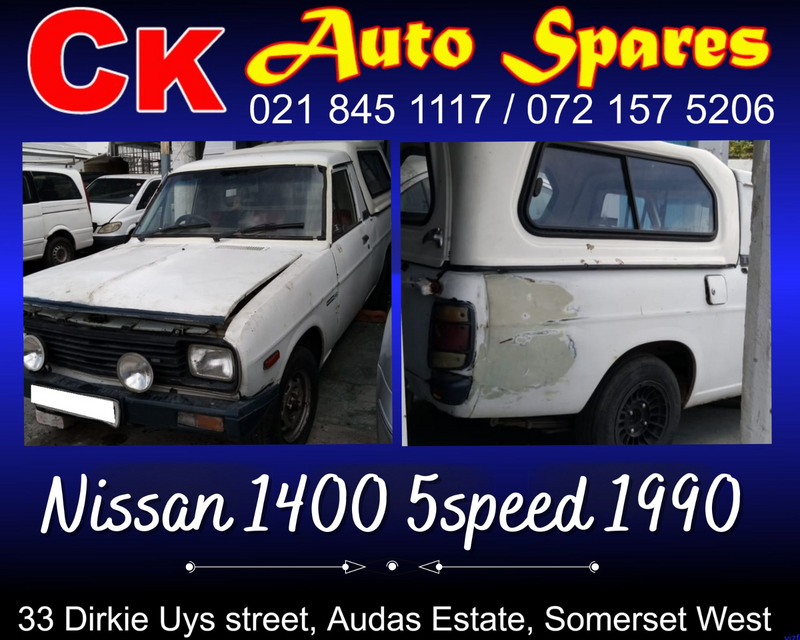 Nissan 1400 5speed spares for sale