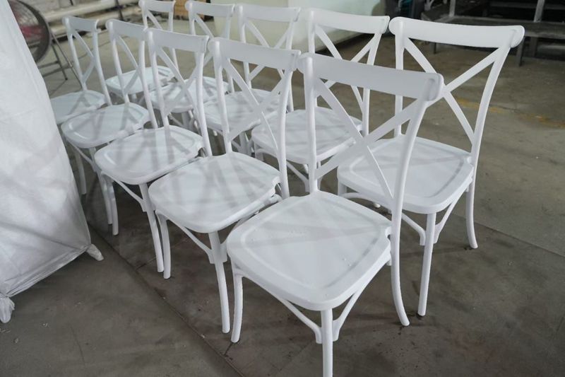 Plastic Crossback Chairs