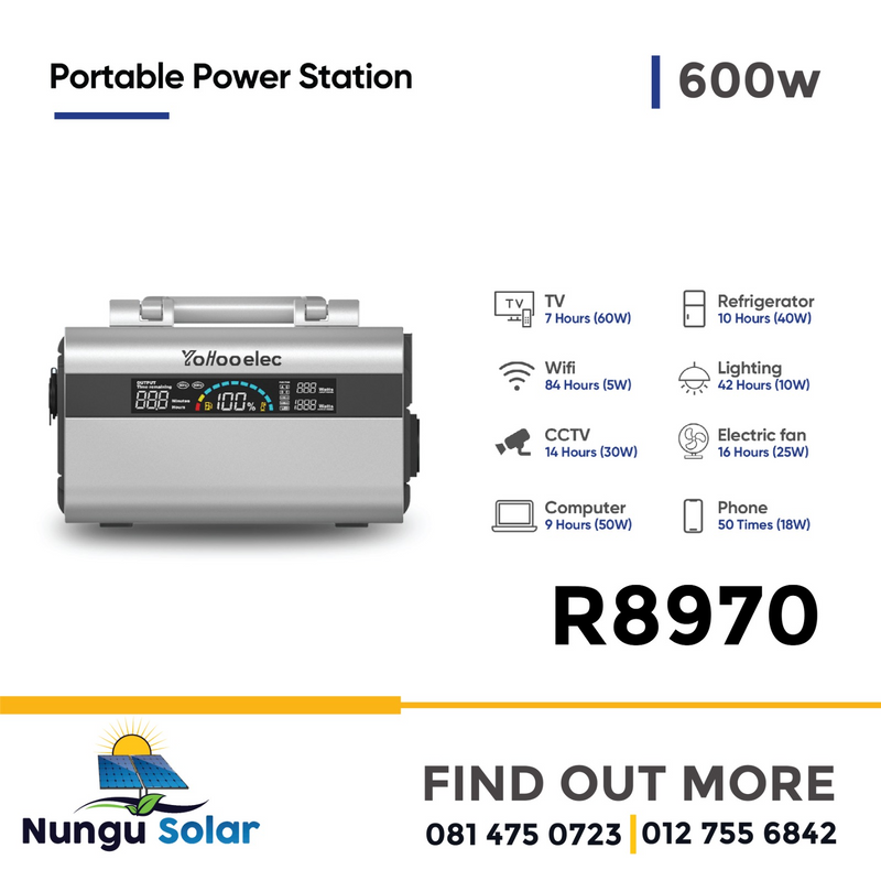 600w Portable power station
