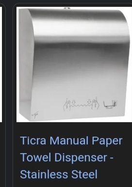 Stainless steel Hand towel units