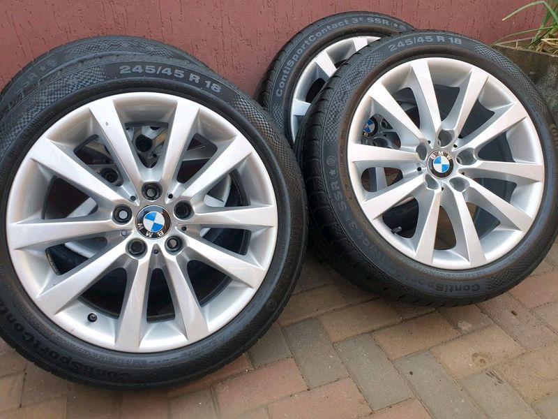 BMW 5 SERIES F10 OEM 18IN MAGS AND TYRE&#39;S