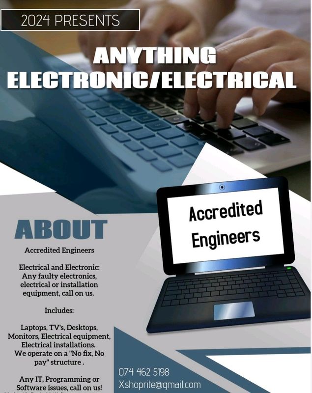 WeFixAll-Accredited Engineers