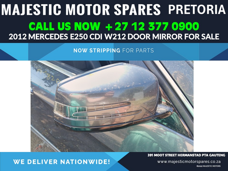 Mercedes E250 cdi W212 mirror for sale used