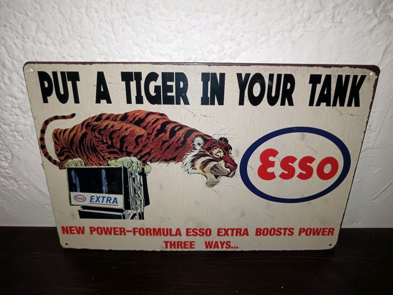 Esso garage sign