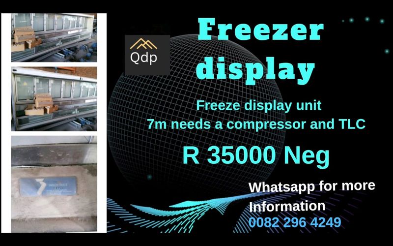 Bargain Buy!! Freezer display