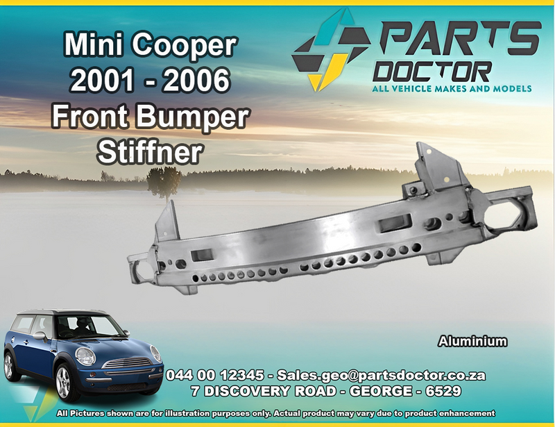 MINI COOPER 2001 - 2006 ALUMINIUM BUMPER STIFFNER