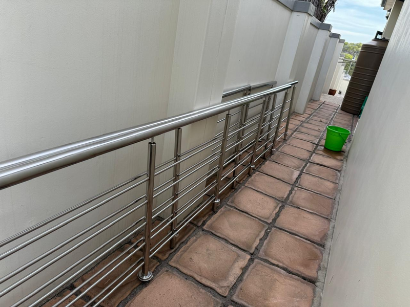 used stainless steel balustrade