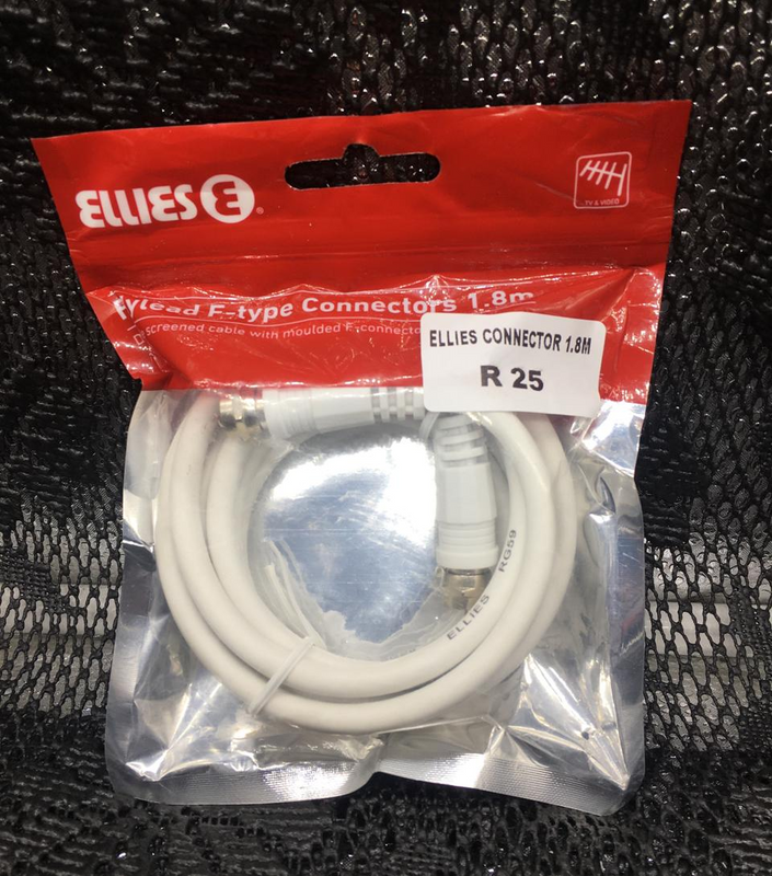 ELLIES F TYPE CONNECTOR FLY LEAD