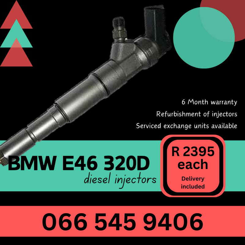 BMW E46 320D diesel injectors for sale on exchange