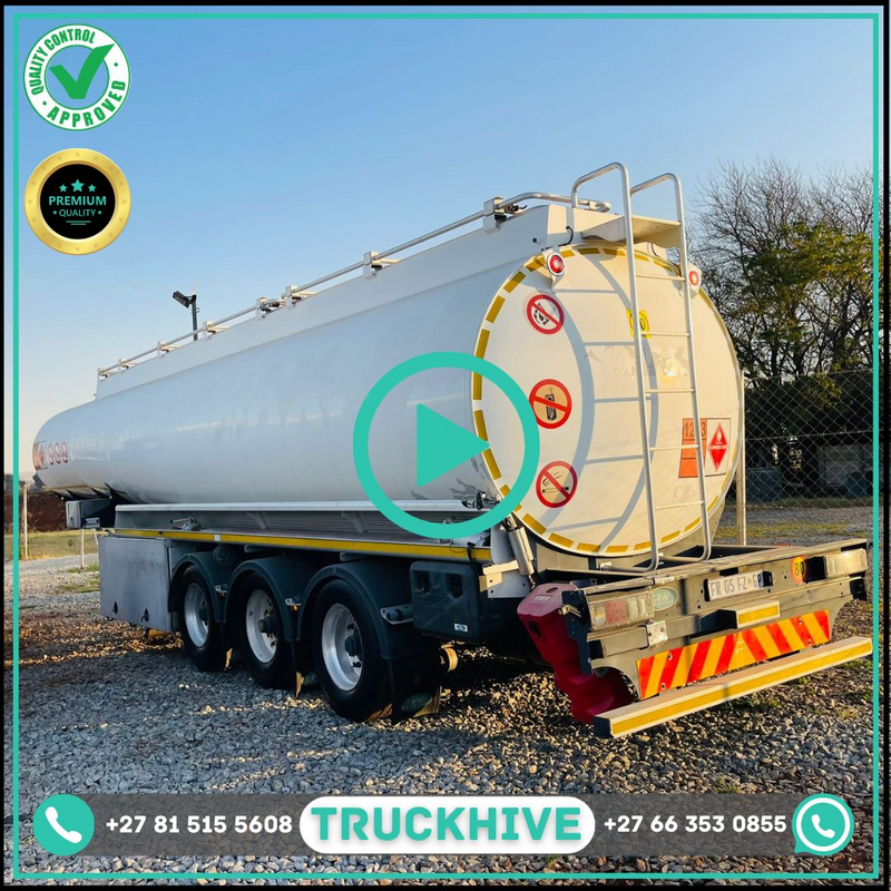 2016 GRW -  TRI-AXLE TRAILER WITH A 40 000 LITRES FUEL TRAILER FOR SALE