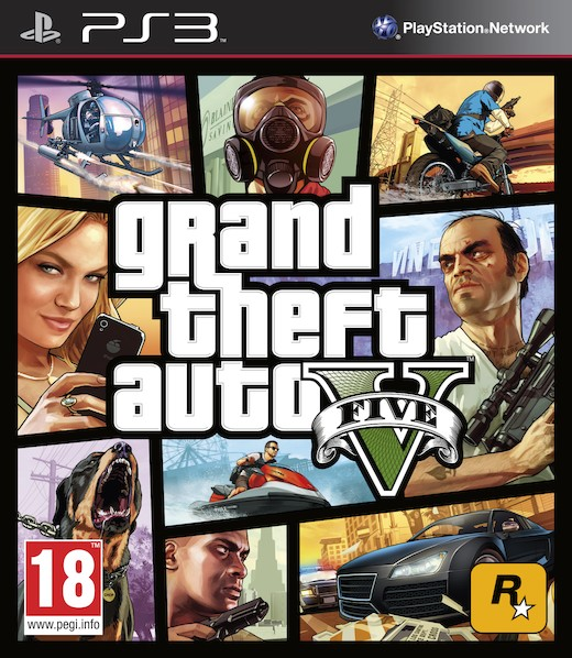 PS3 Grand Theft Auto V / GTA 5 (new)