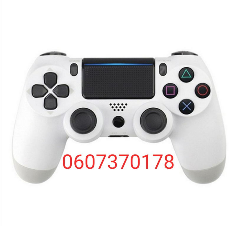 PS4 Wireless Controller V2 - White Colour (Brand New)