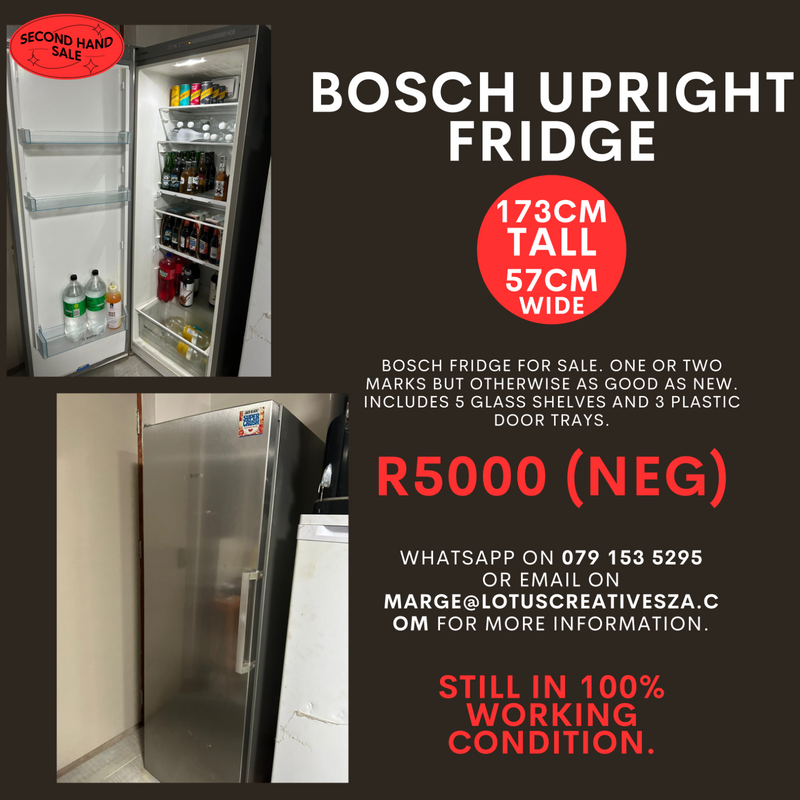 Bosch Upright Fridge