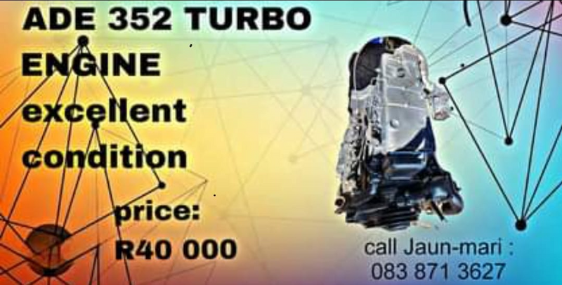ADE 352 TURBO ENGINE FOR SALE