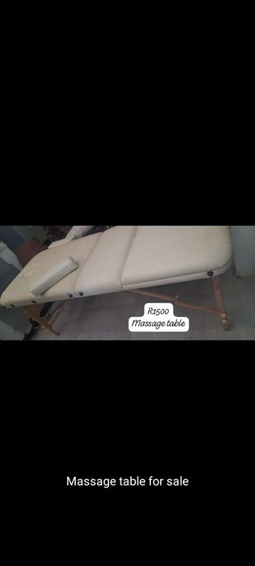 Massage table for sale