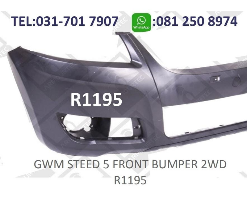 GWM STEED 5 FRONT BUMPER 2WD - R1195