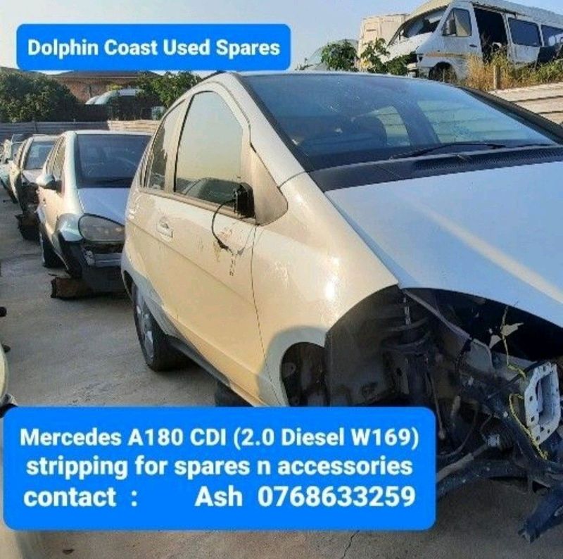 Mercedes A180 CDI stripping for Spares