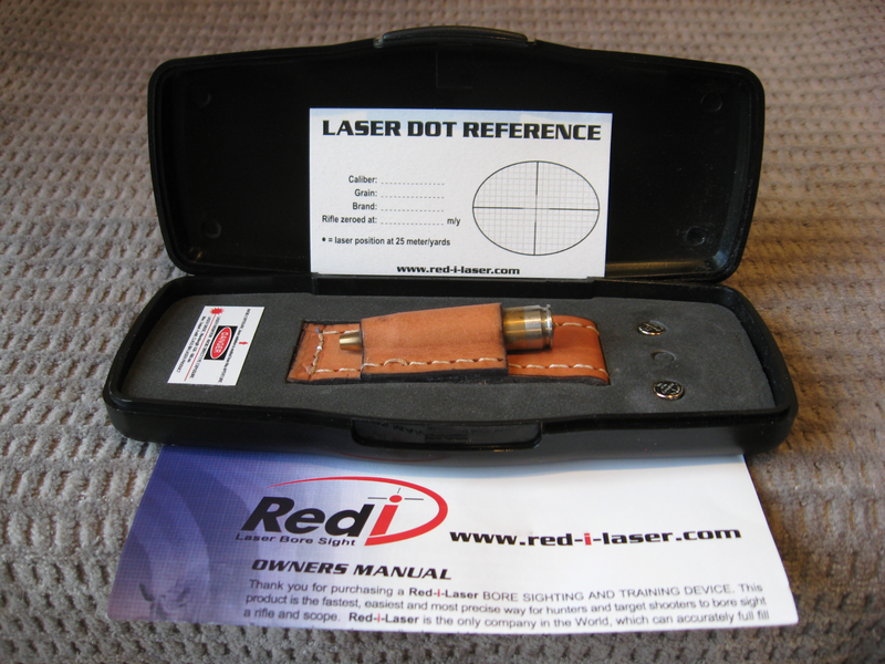 Red-i-Laser rifle scope bore sight for .22-250 REM (new, unused)