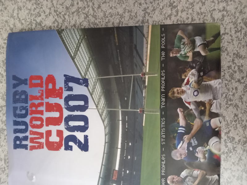 BOOK WORLD CUP RUGBY 2007 R95