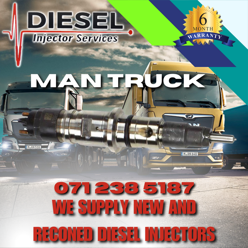 MAN TRUCK DIESEL INJECTORS FOR SALE OR RECON
